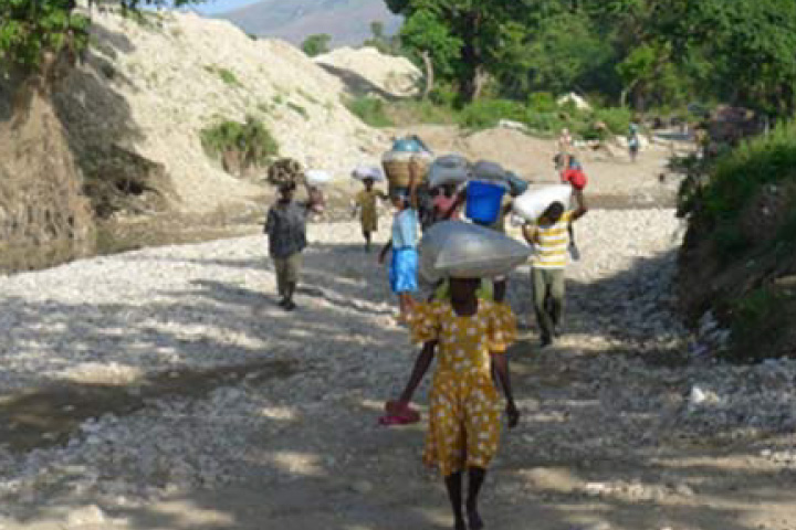 Images of Community life in Haiti