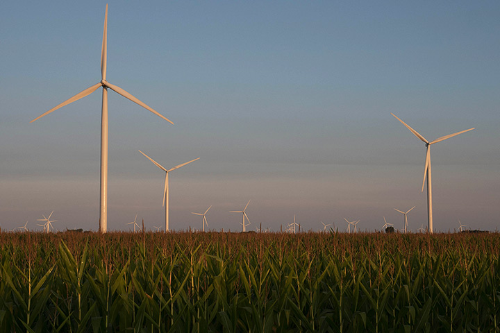 Wind Turbine. Photo by DTE Photographic.