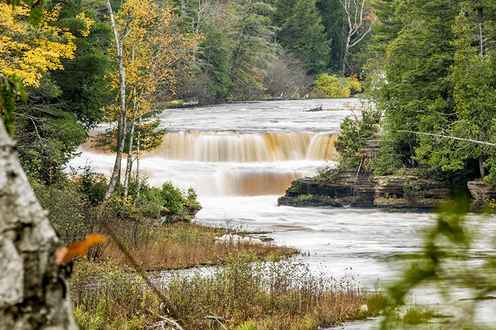 Tahquamenon Falls. Image by Jason Gillman from Pixabay