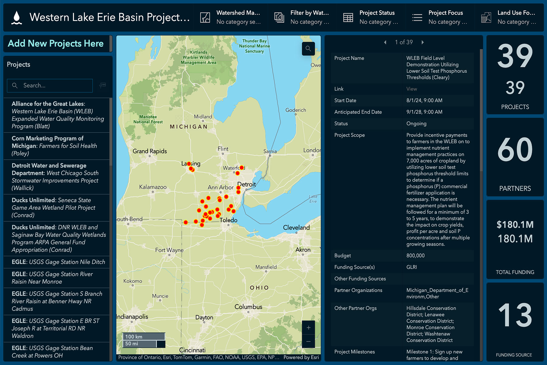 Database screenshot