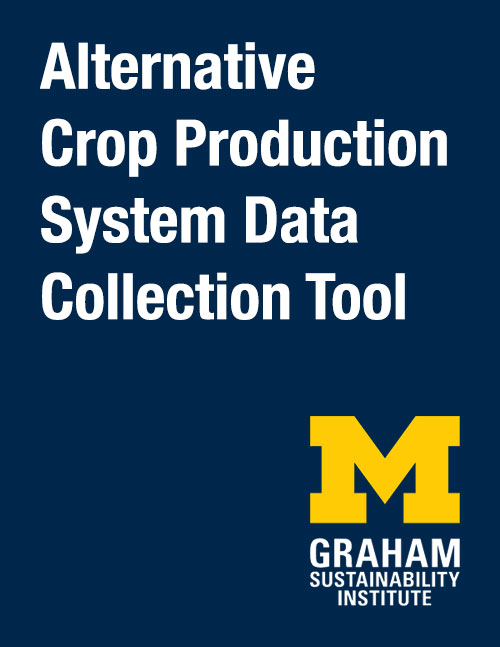 Alternative Crop Production System Data Collection Tool