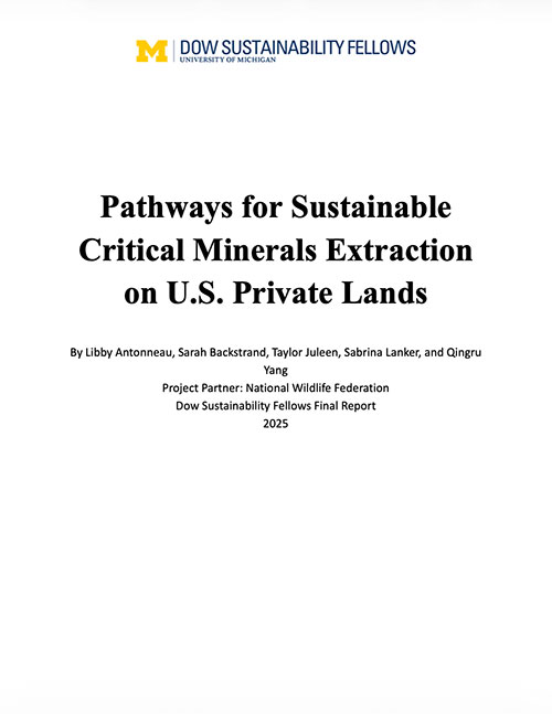Report Cover